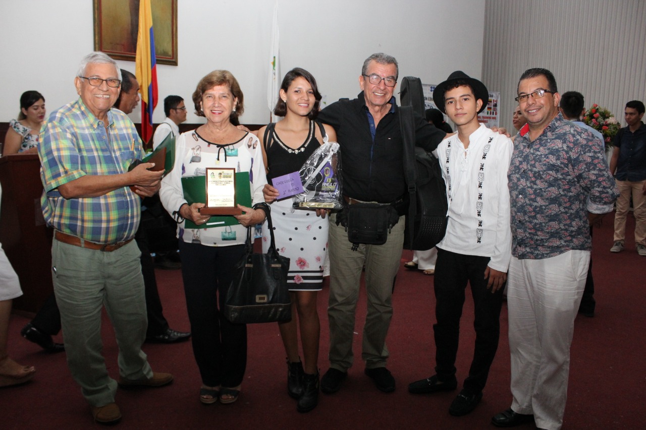 Luis Jorge Guzmán, María Ruth Arboleda, Ivonne Daniela Rebolledo, Jaime Ricardo Guío, Cristian Camilo Vargas y Rolando Ortiz.